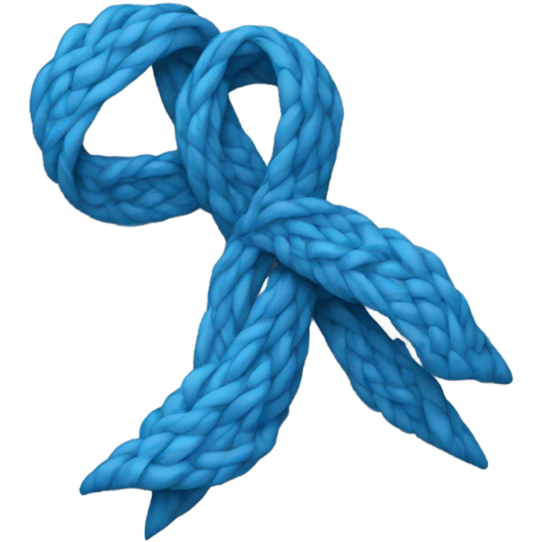 Noeu bleu  emoji