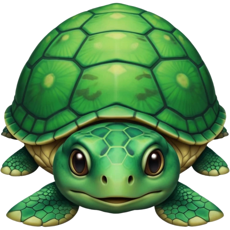 Sick turtle emoji