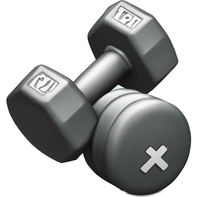 Just a dumbbell  emoji
