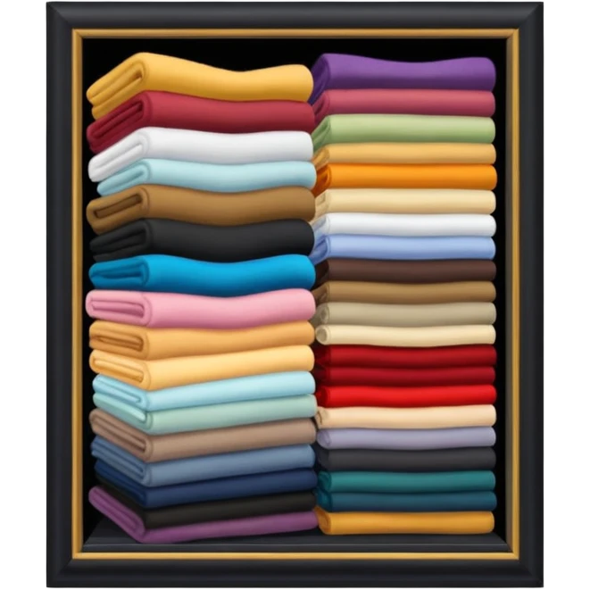 create a series of images for Theatre soft goods Inventory  emoji