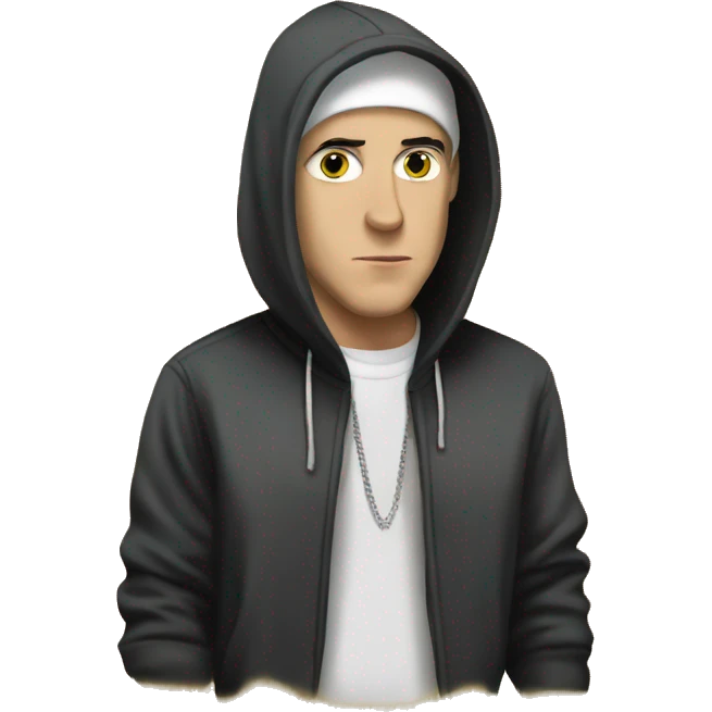 eminem with hood emoji