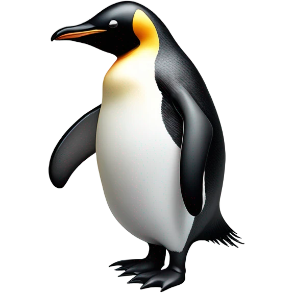 Put this head on the body of a penguin emoji