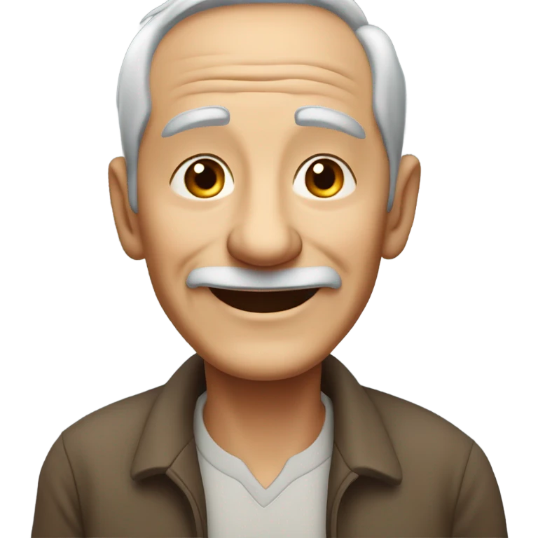 Old man inloce emoji