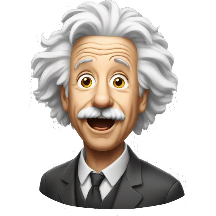 shout Einstein emoji