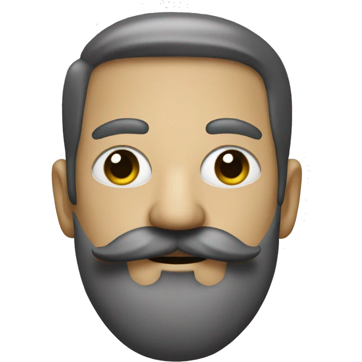 Platipus with mustache emoji