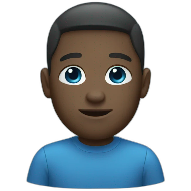 blue avatar emoji