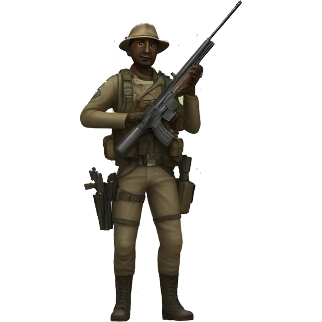 NCR ranger veteran with a sniper emoji