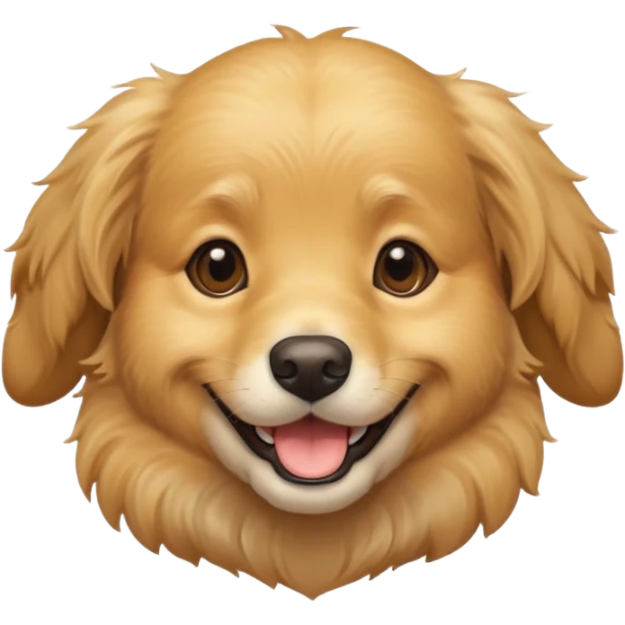 Cute dog  emoji