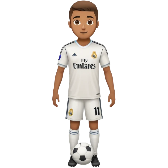 Player soccer real madrid emoji