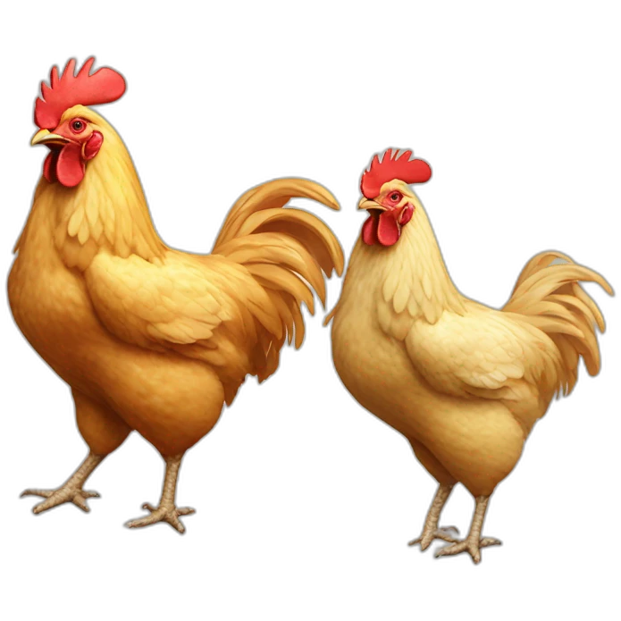 chickens triumph emoji
