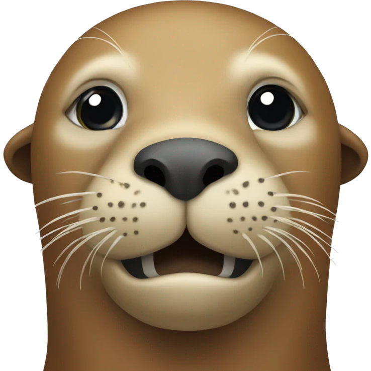 Sea lion emoji