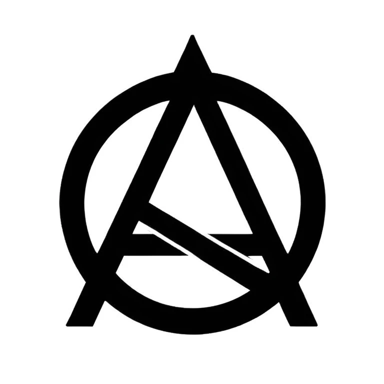 simbolo anarquista emoji