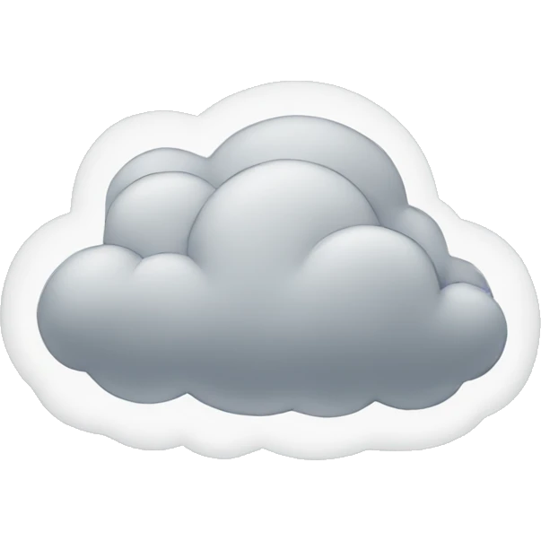 cloud application emoji