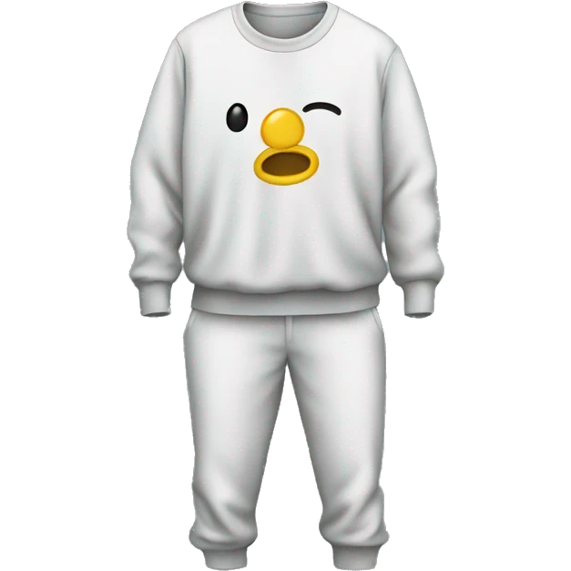 Sweat shirt and pant emoji