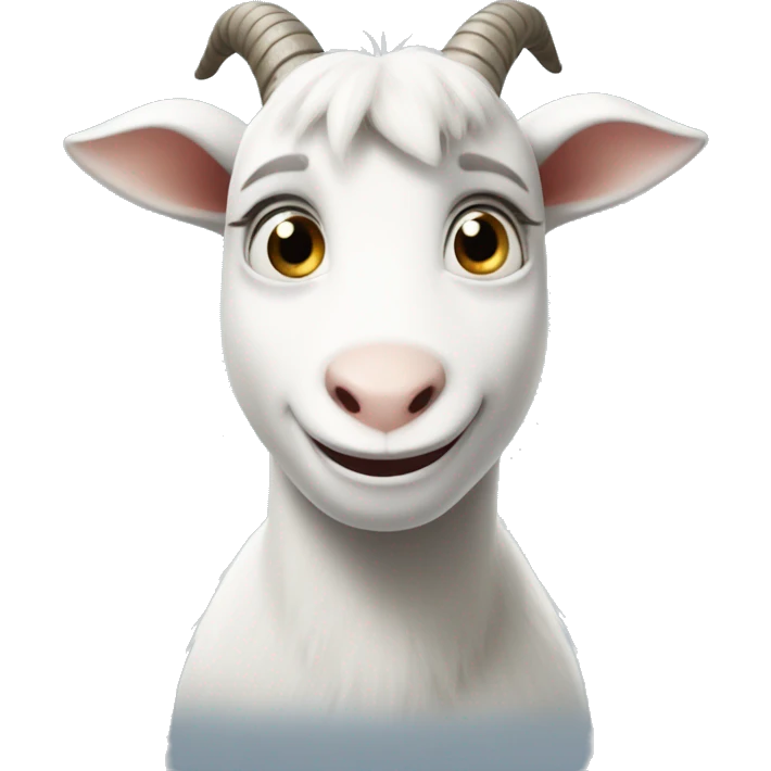 The little white goat from despicable me  emoji