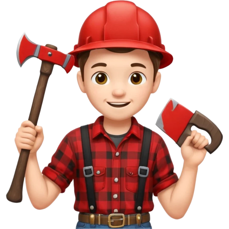 lumberjack child emoji