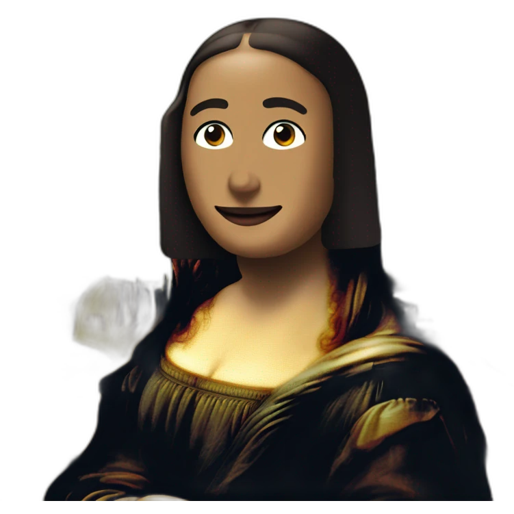 Mona lisa emoji