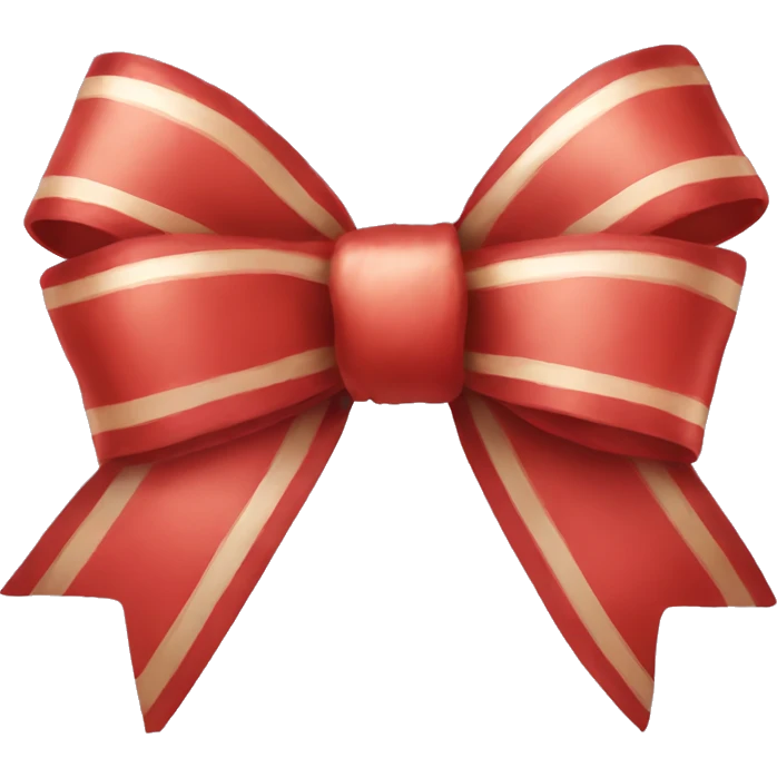 Christmas bow  emoji