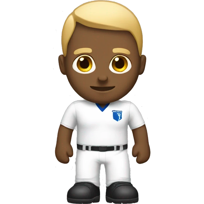 White team manager body emoji