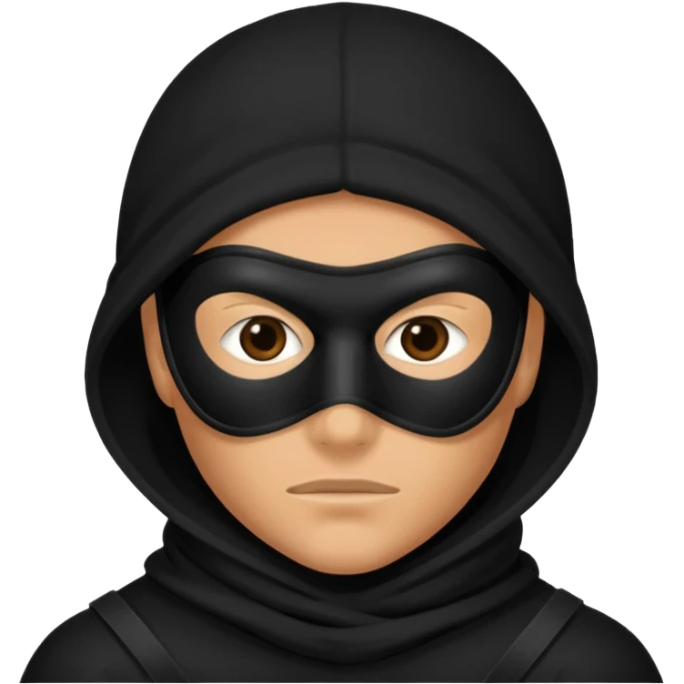 A thief emoji
