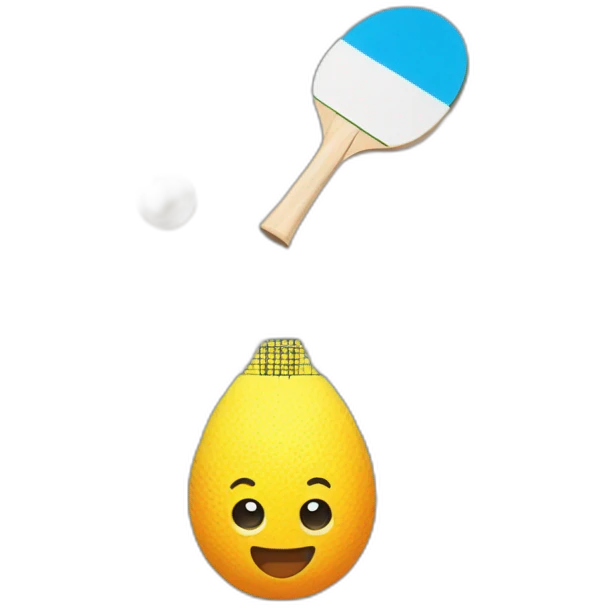 ping pong emoji