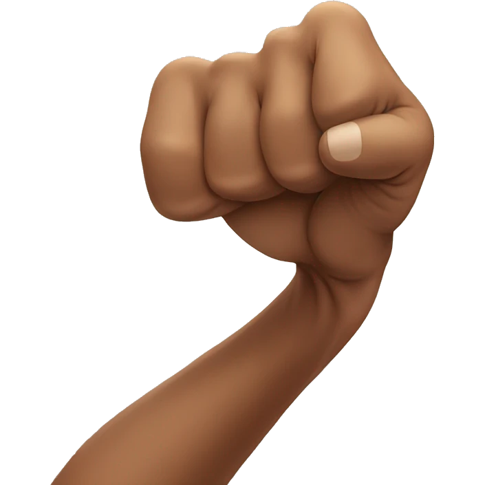 Turkey fist pumping emoji