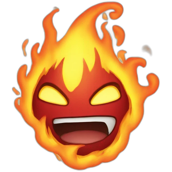 elemental fire emoji