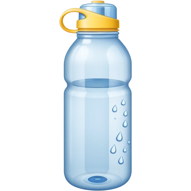 botella de agua gym emoji