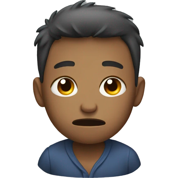 Person in distress emoji