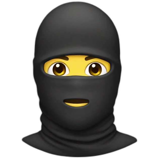 balaclava emoji