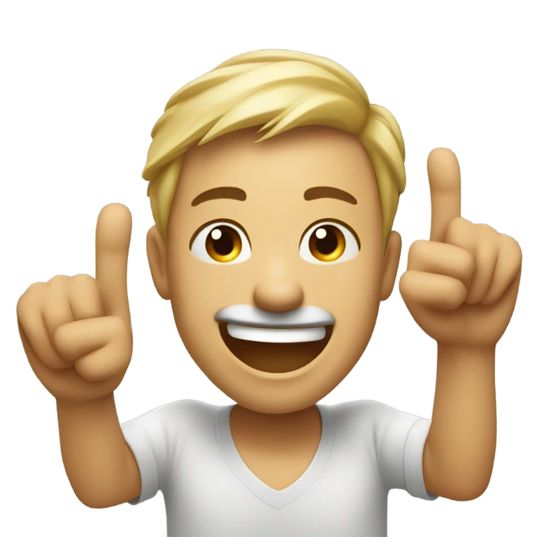 😉🫵🏽 emoji