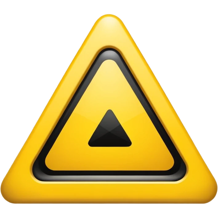 simbolo de advertencia emoji