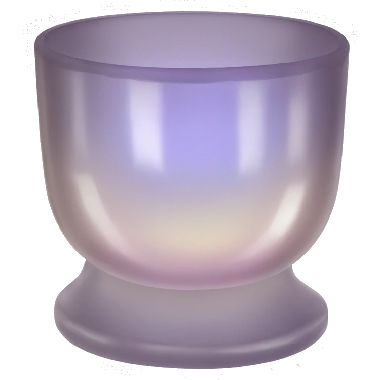 crystal singing bowl emoji