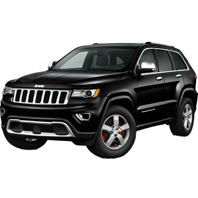 Black Jeep grand Cherokee emoji