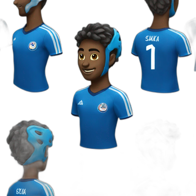 Saka maillot de foot emoji