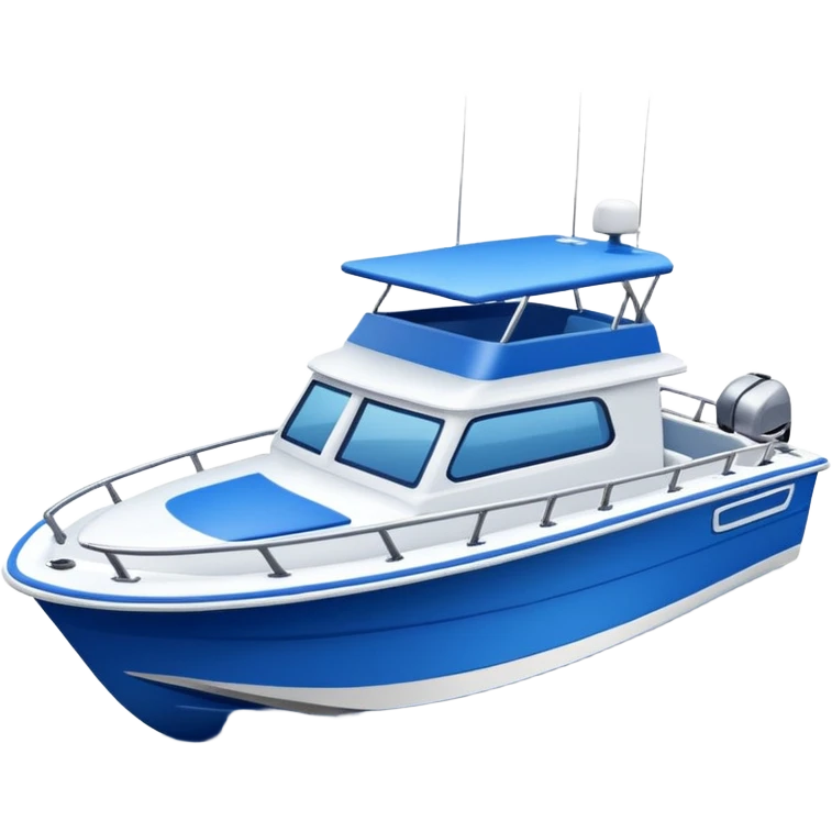  Sport fish boat  emoji