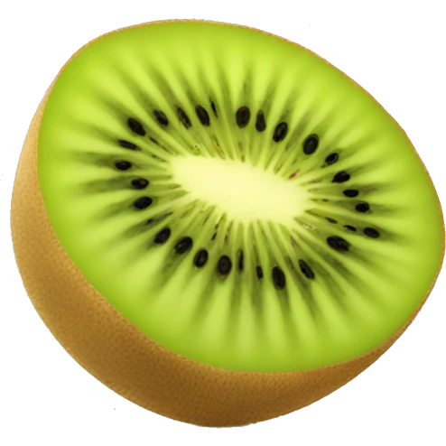 Yellow kiwi slice emoji