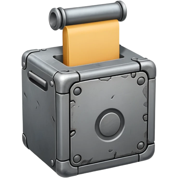 Crafting station cube emoji