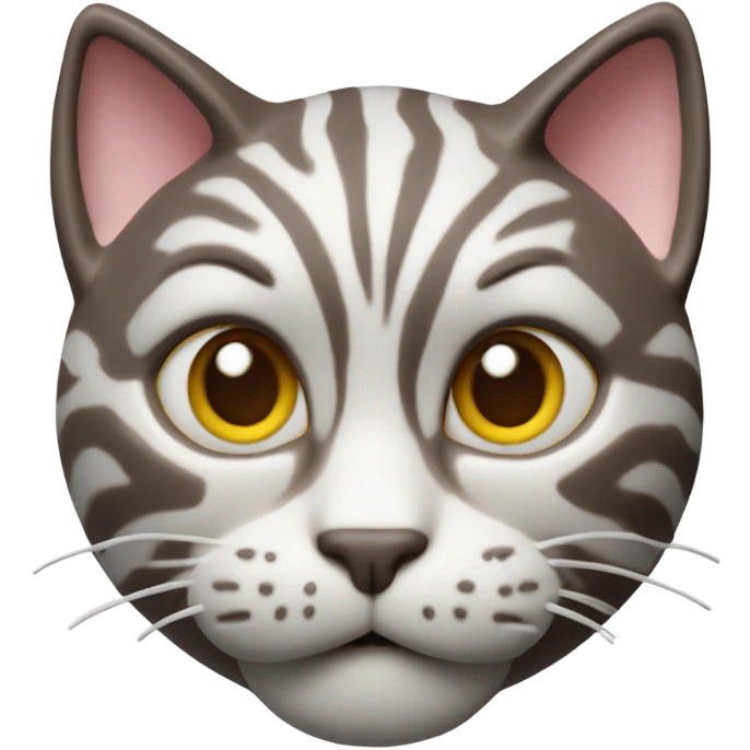 Cat made of sugar emoji