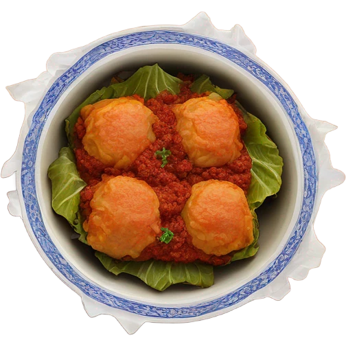 sarmale traditional romanian food in apot emoji