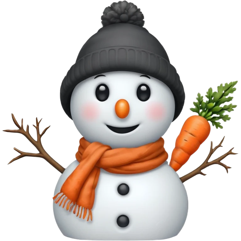 snowmen wearing hat  emoji
