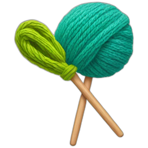 knit pick emoji