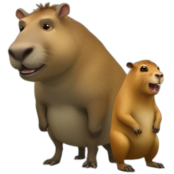 Shrek wilt an capybara emoji