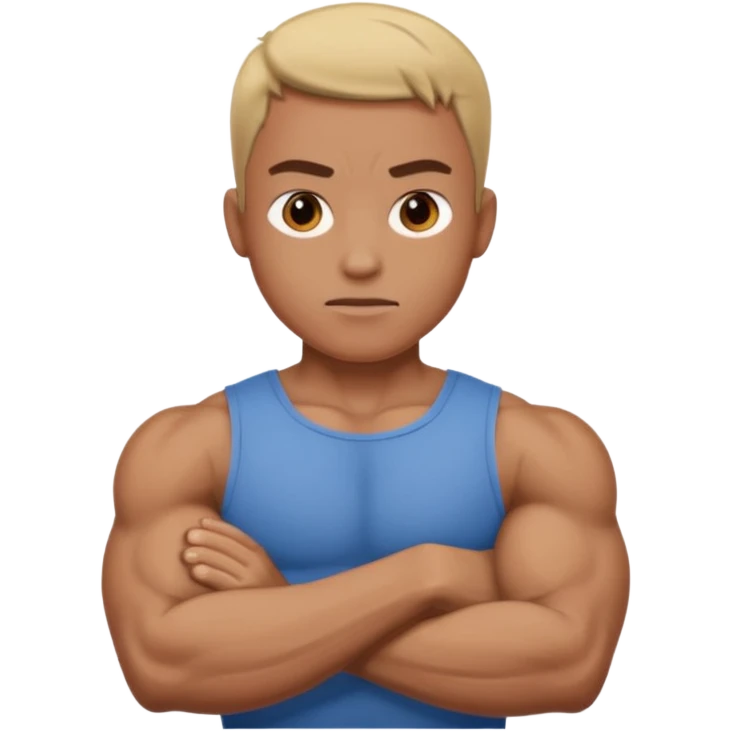   crossing  arm  emoji