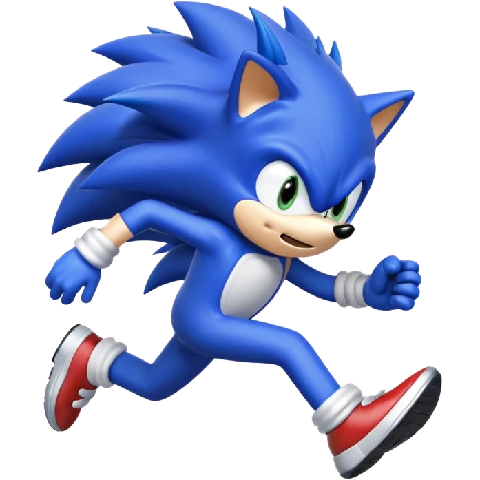 Sonic the hedgehog emoji