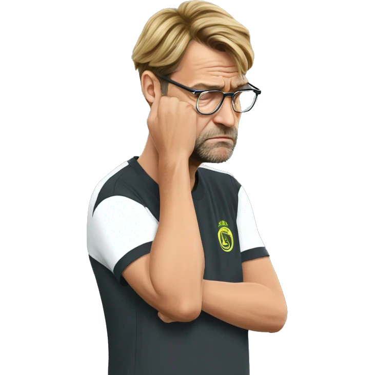 Klopp facepalm emoji