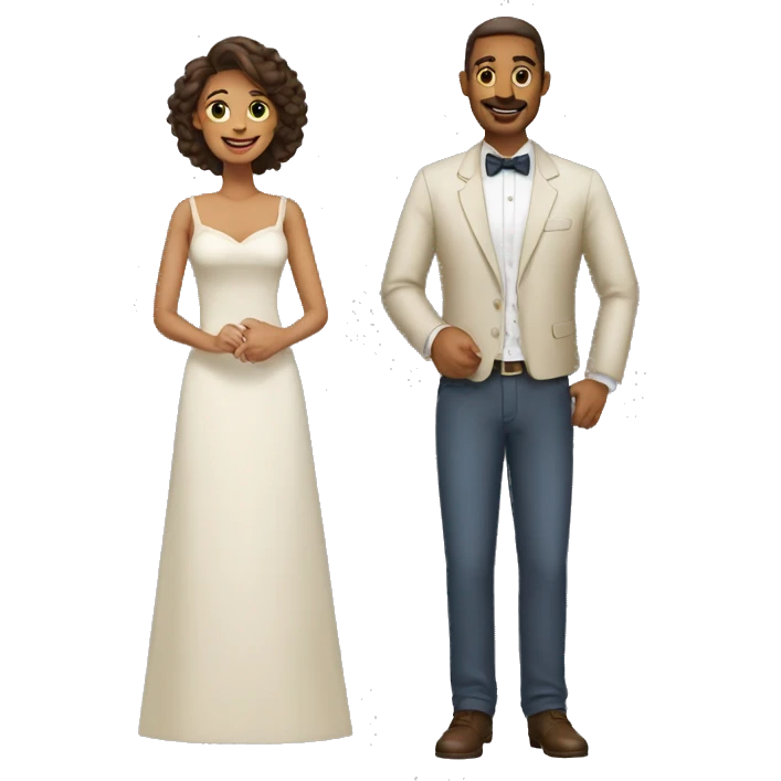 Husband wife emoji