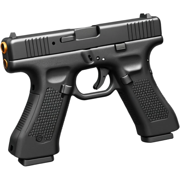 Glock 17 with an extended magazine emoji