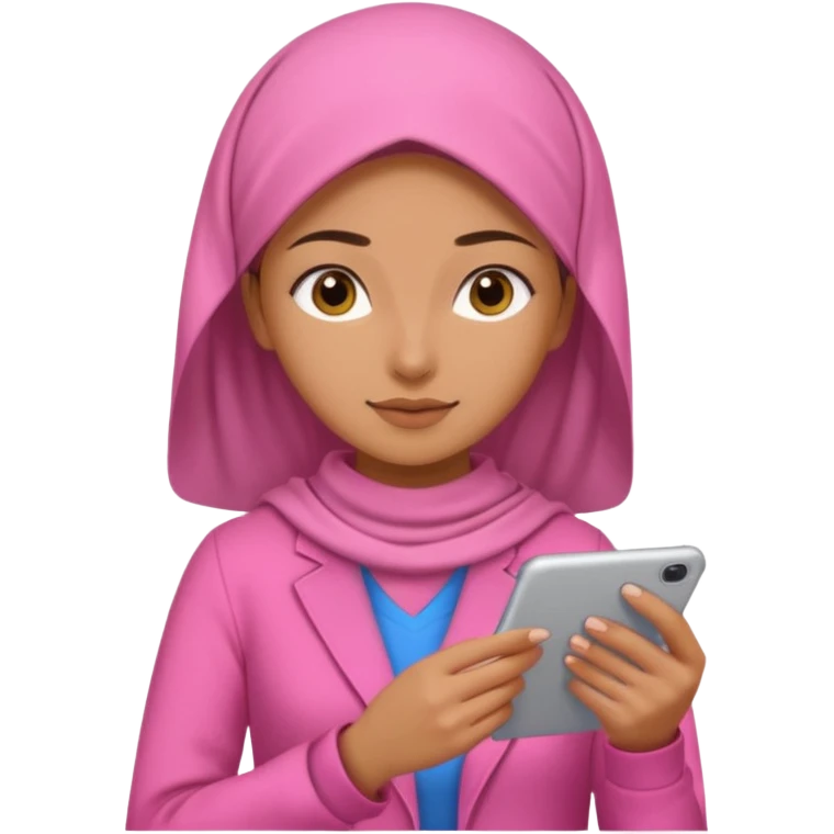 کار های روزانه زنانه صورتی بدون حجاب  emoji