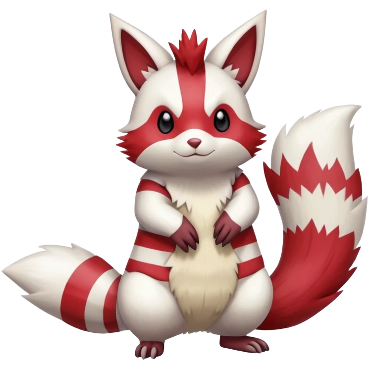 Furret-Zangoose-Hybrid (Full body) emoji